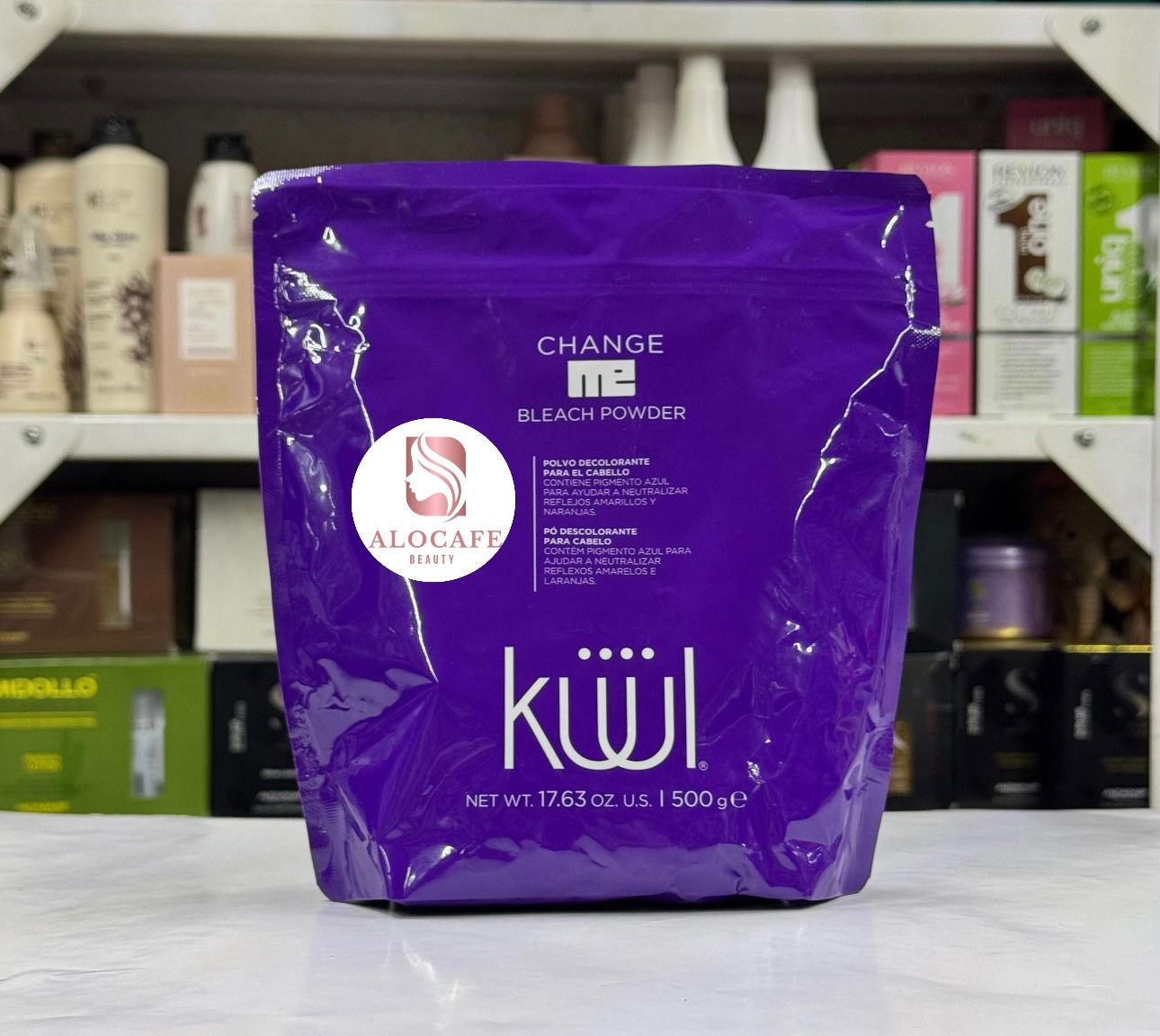 POLVO DECOLORANTE PARA EL CABELLO KUUL  500G