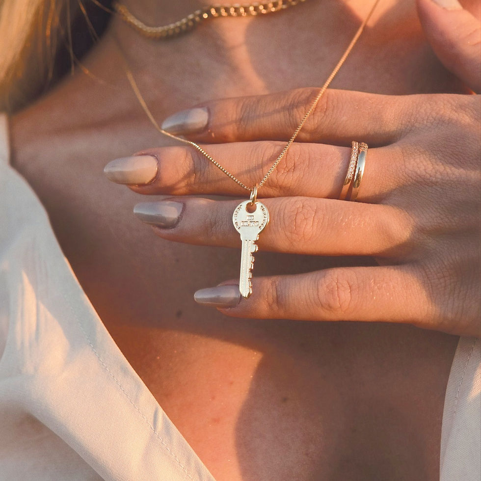 Pingente Chave Be Brave