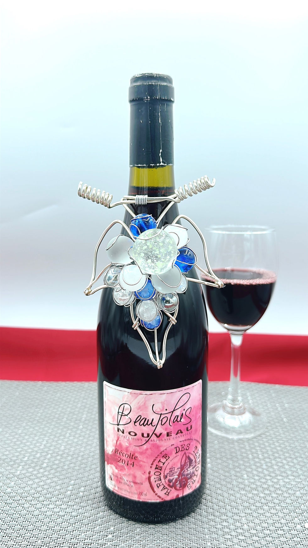 サムネイル： 雅【miyabi】ボトルアクセサリー　ブルー系