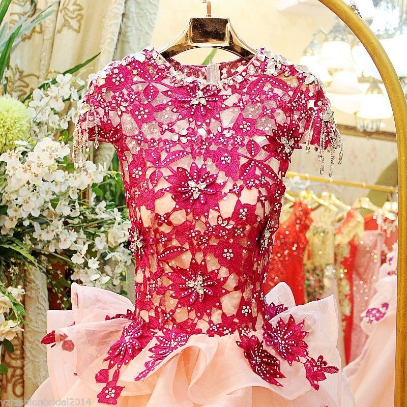 Thumbnail: Sweetheart Beaded Crystal Beautiful Sexy Dress MXI