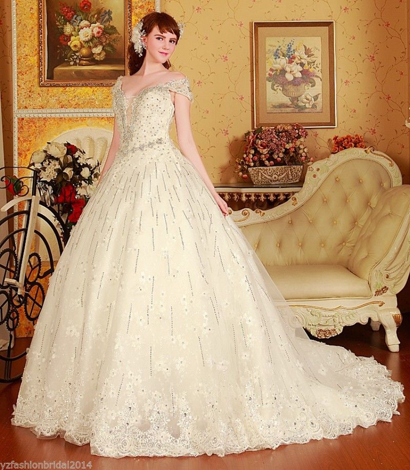 Thumbnail: Bright Diamond Sexy Fancy Wedding Dress VSXI