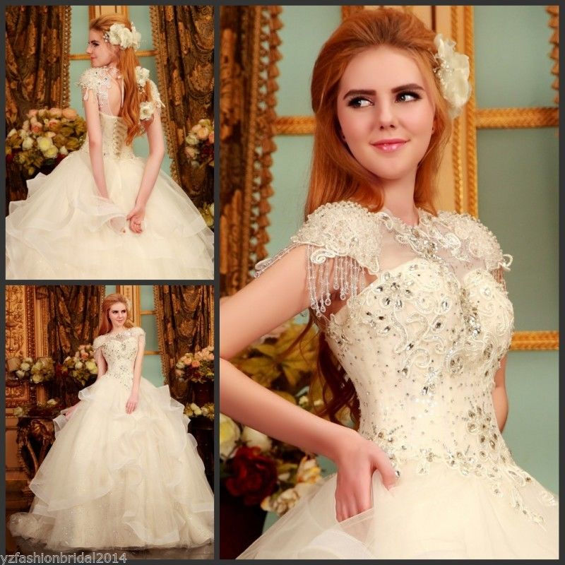 Thumbnail: Crystal Beautiful Sexy Ball Gown VXBNV