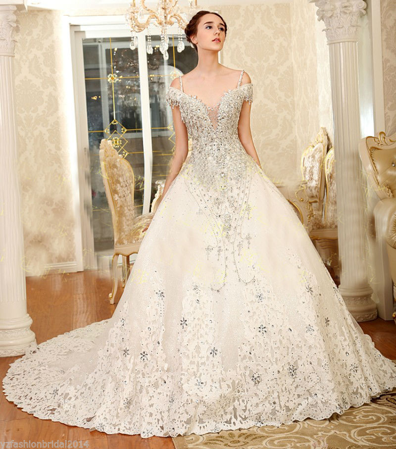 Thumbnail: Sweetheart Beaded Crystal Beautiful Sexy Dress MVG