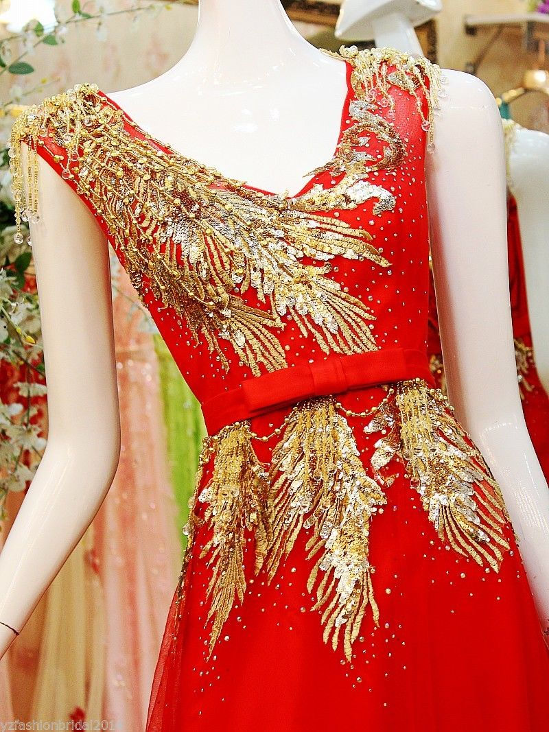 Thumbnail: Bright Diamond Sexy Fancy Evening Dress HKXK