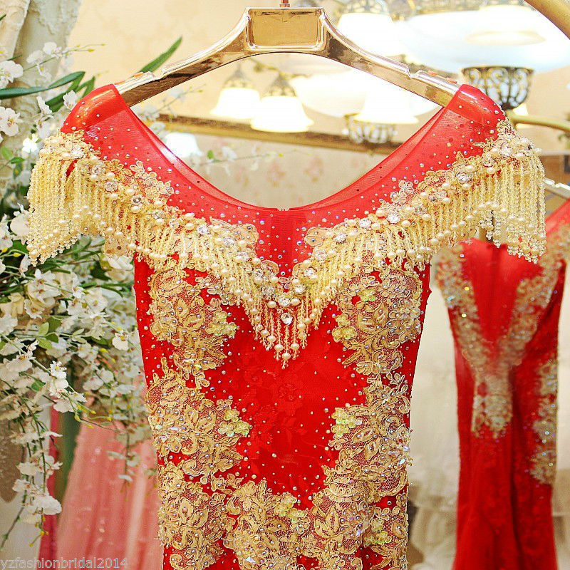 Thumbnail: Bright Diamond Sexy Fancy Evening Dress VLVM