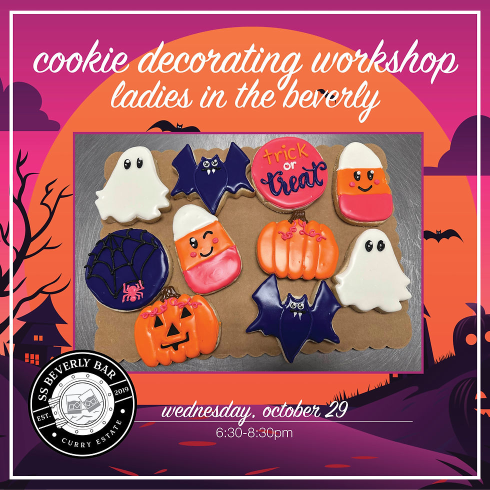 Cookie Decorating Workshop | Ladies in the Beverly