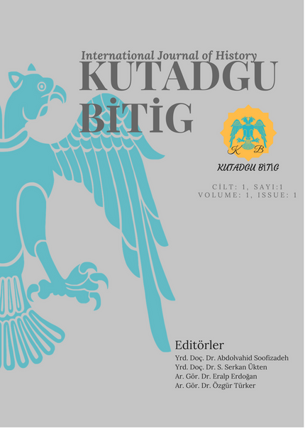 KUTADGU BİTİG İnternational Journal of History