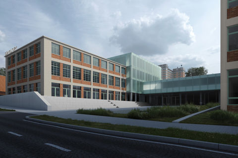 Architektonická studie rekonstrukce Domu Kultury ve Zlíně