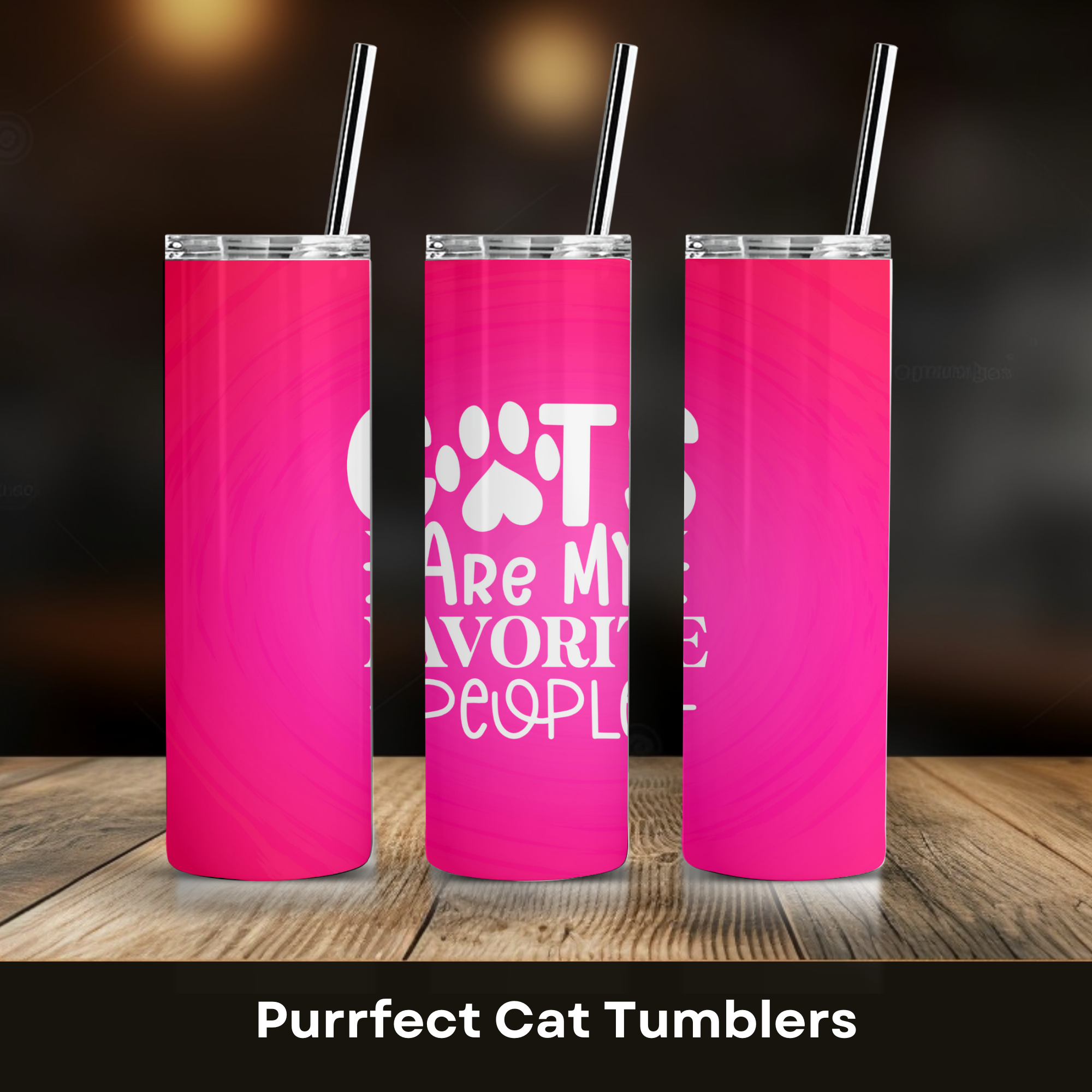 Sublimated tumbler, cat themed gift, cat themed tumbler,