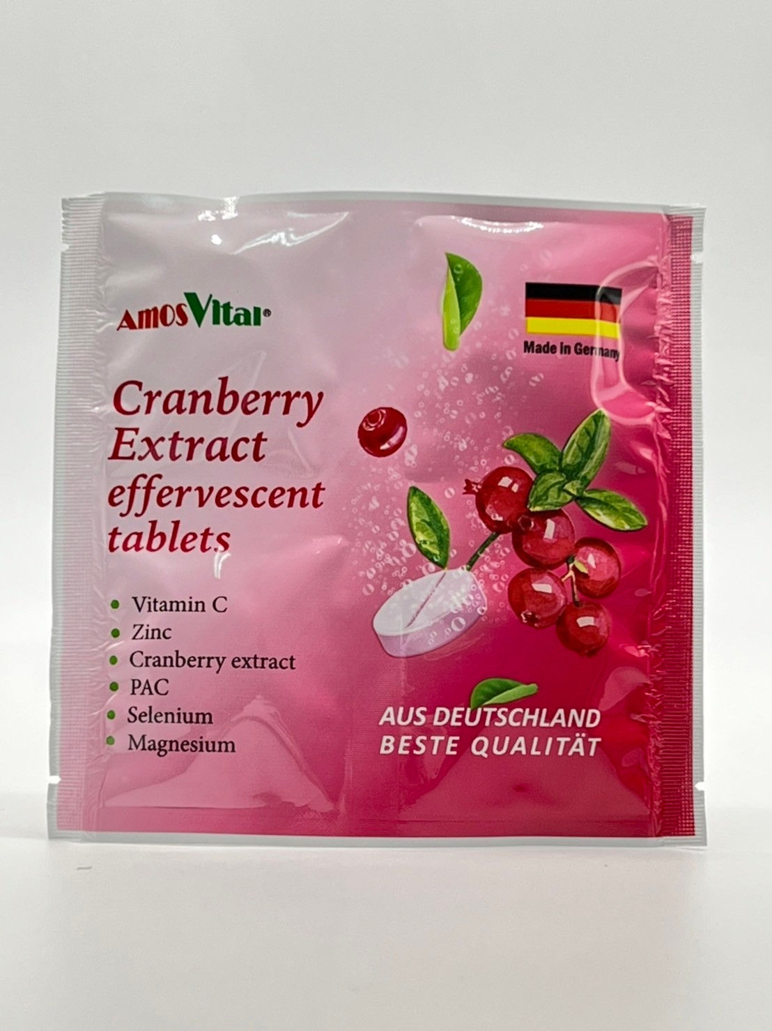 詠源德國舒仰康蔓越莓發泡錠