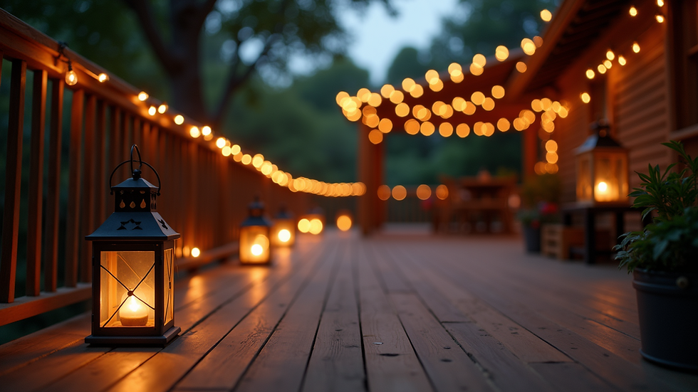 Seasonal Deck Lighting Ideas for Your Home