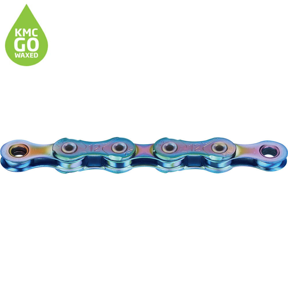KMC X12L Pre-waxed Aurora Chain 126L - X12L Aurora Light Waxed 126L
