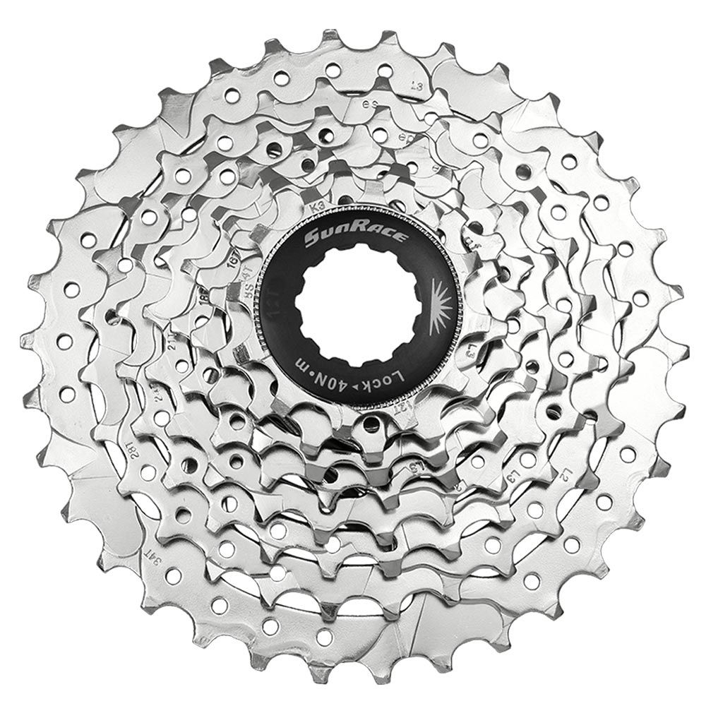 Sunrace M6 HG MTB 8x Cassette - M6 8x MTB Cassette Silver 11-32T