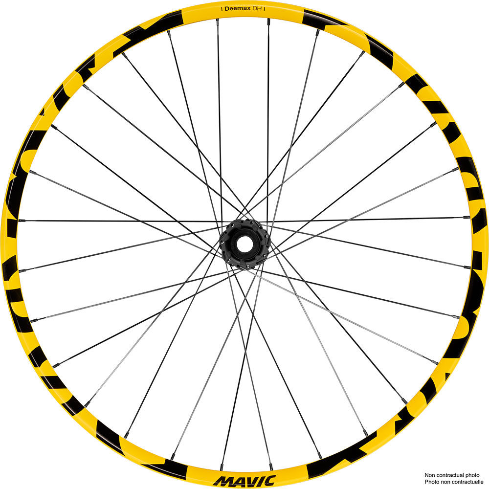 Mavic Deemax DH Yellow 27.5 6 Bolt - Deemax DH Yellow 27.5 6 Bolt 12x157 HG Rea