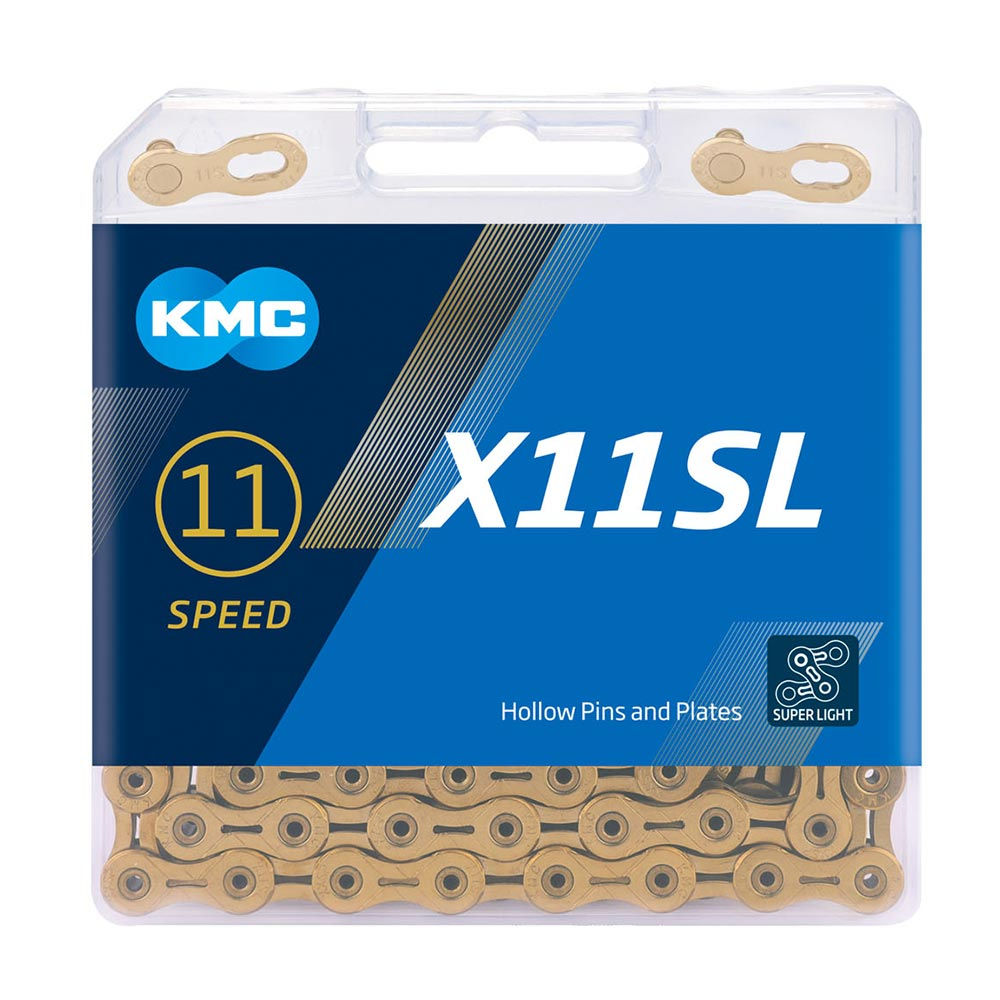 KMC X11-SL Chain 118L - X11-SL Ti-N Gold 118L
