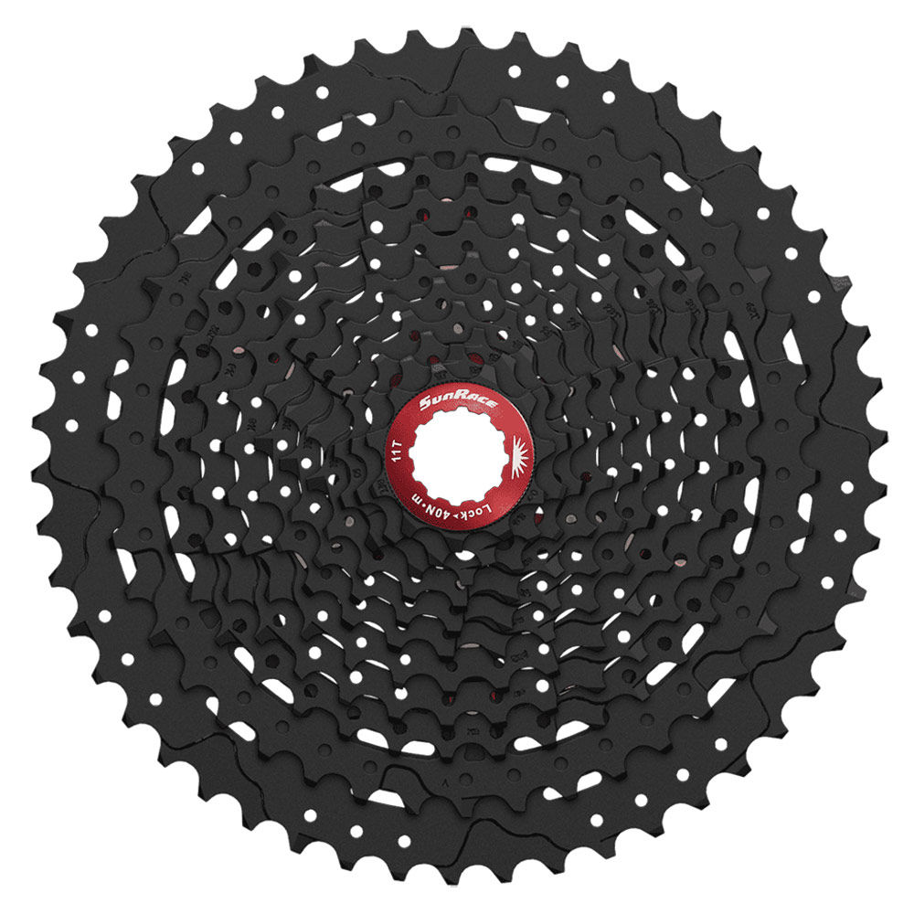 Sunrace MX8 11x MTB Cassette - MX8 11x MTB Cassette Black 11-42T
