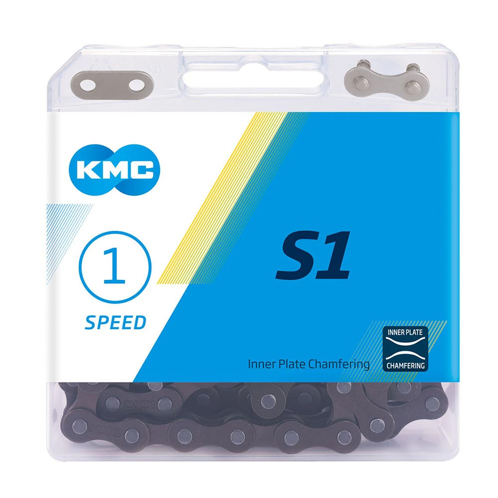 KMC S1 Wide 1/8 Chain 112L - S1 Wide Brown 112L