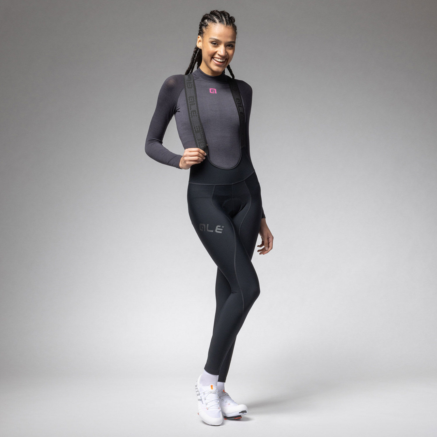 Ale Clothing Winter Pragma Womens Bibtights - Winter Pragma Womens Bibtights Blk