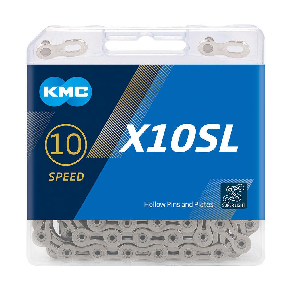 KMC X10-SL Chain 114L - X10SL Silver Chain 114L