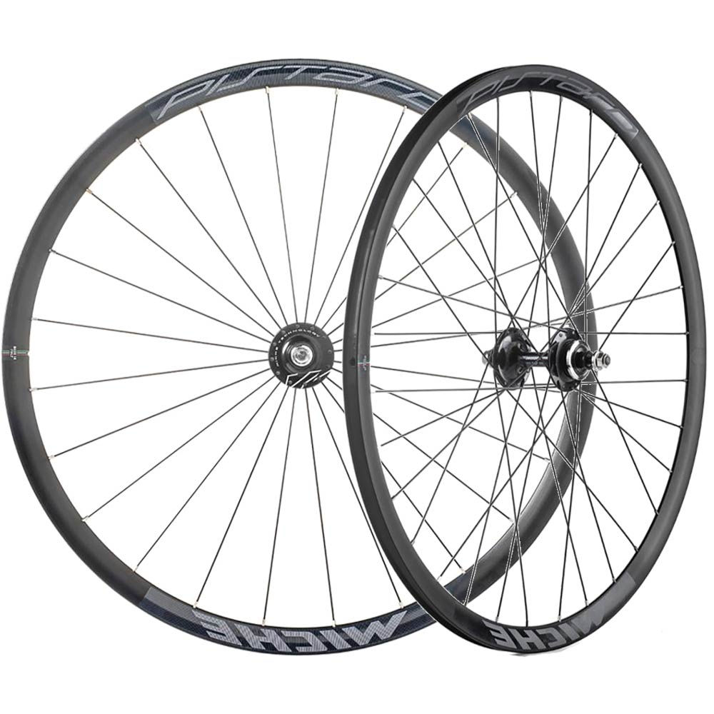 Miche Pistard Track Clincher Wheels - Pistard Track Clincher Blk/Blk Wheels Pair