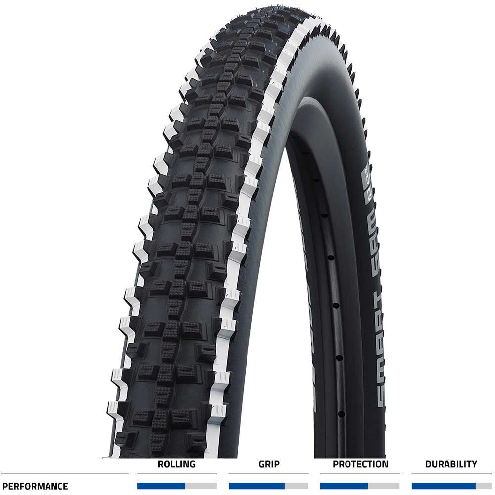 Schwalbe Smart Sam Performance - Smart Sam Performance 26x2.25 Blk/Wht
