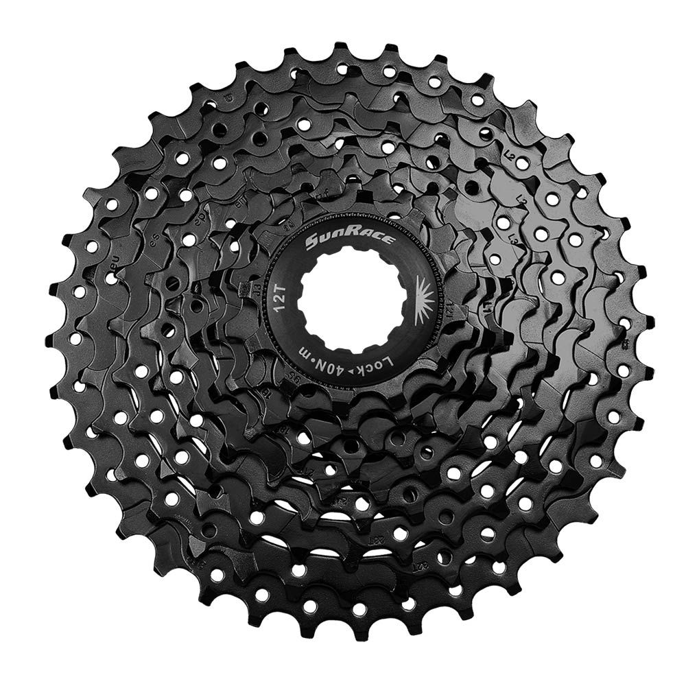 Sunrace M9 9x Cassette - M9 9x MTB Cassette Black 11-36T