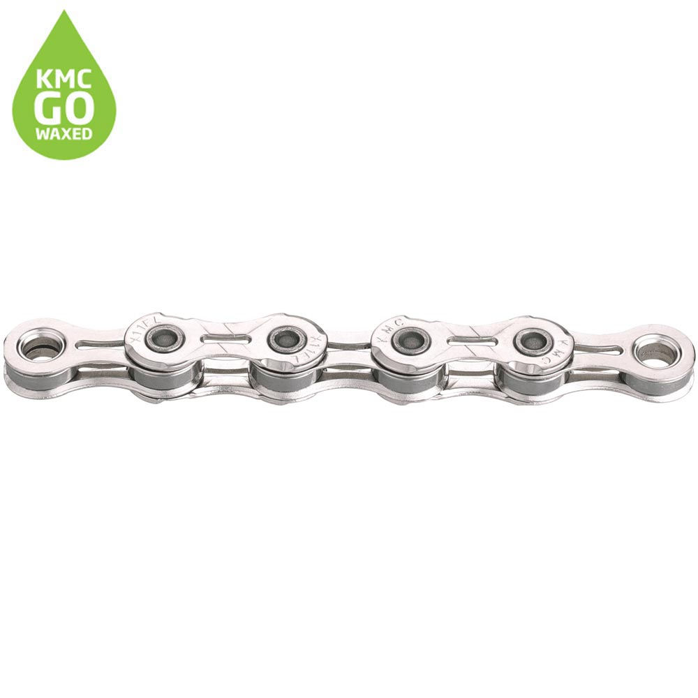 KMC X11EL Pre-waxed Chain 118L - X11EL Silver Waxed 118L