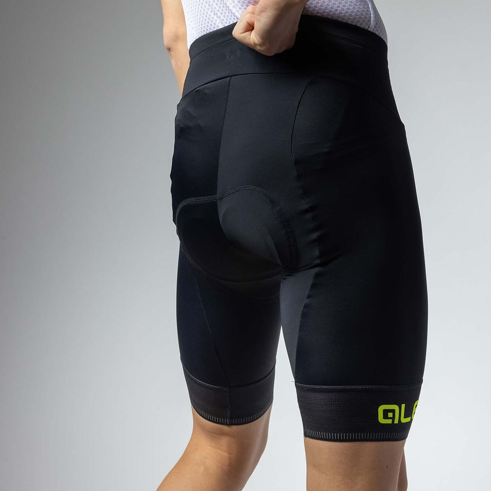 Thumbnail: Ale Clothing Corsa Pragma Shorts - Corsa Pragma Shorts Black/Yellow