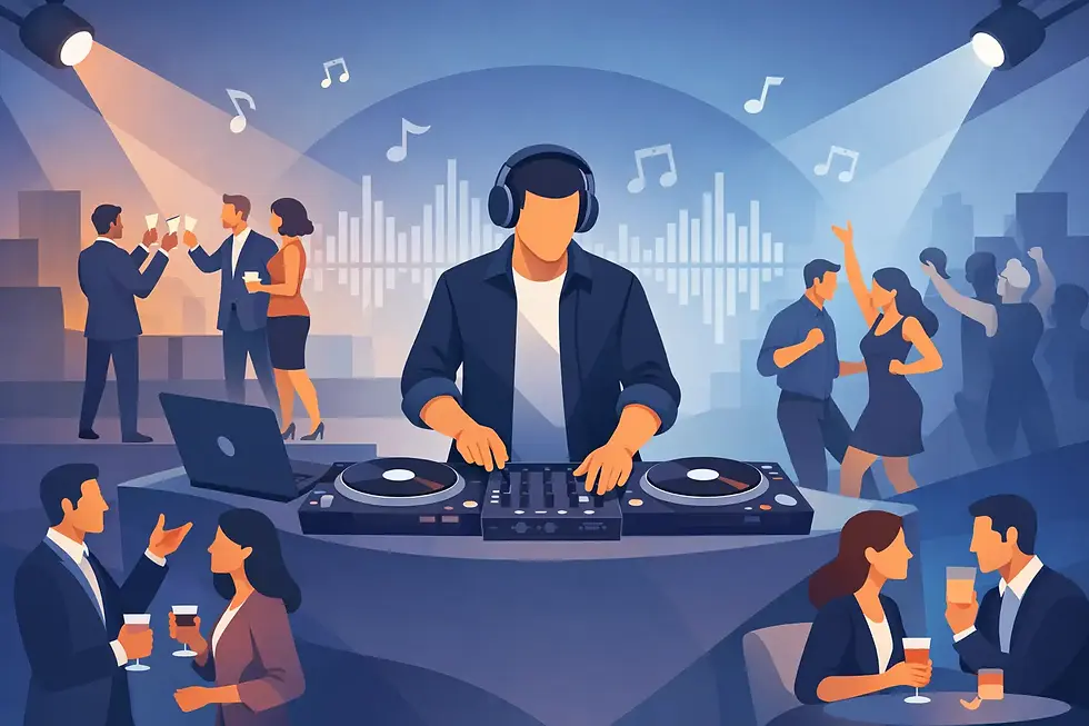 How a Corporate DJ Shapes the Whole Event