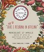 Pop Up Fave e Pecorino in Officina | Officina Angelico 