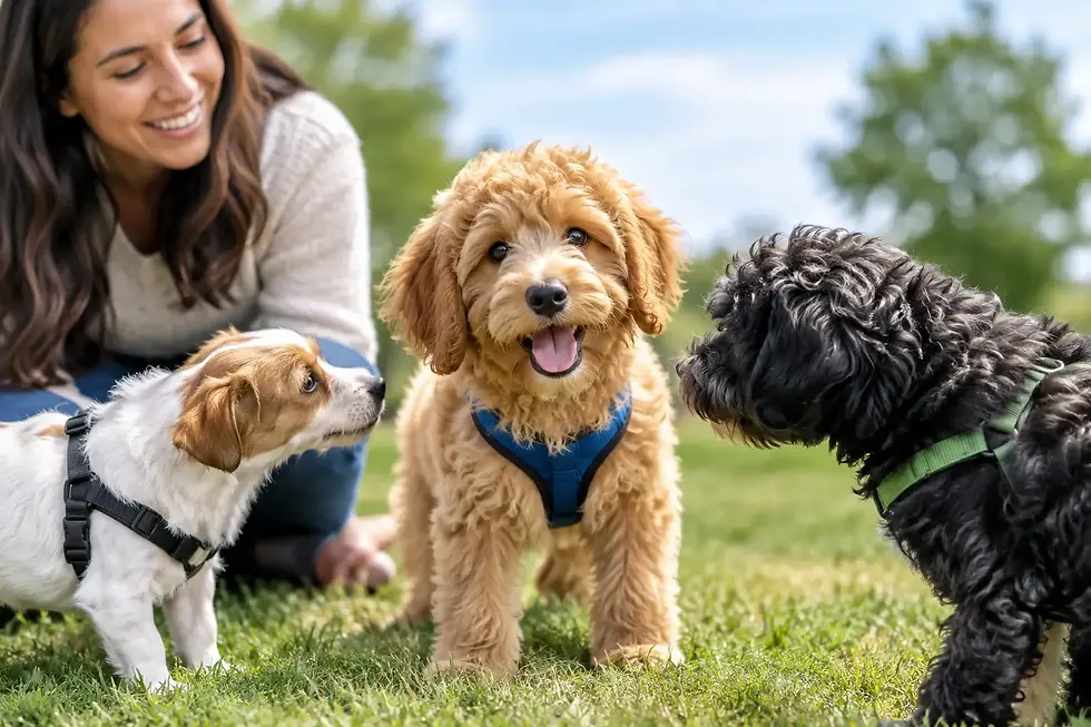 How to Socialize Doodle Puppies With Confidence