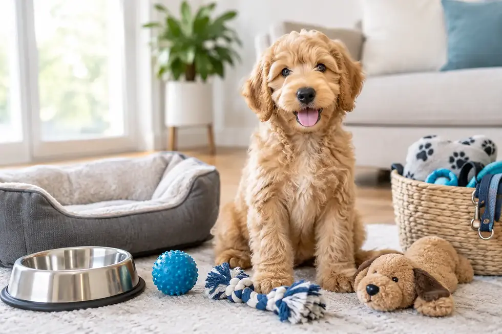 How to Prepare for a Goldendoodle Puppy at Home