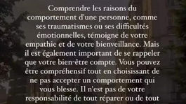 Comprendre vs Accepter