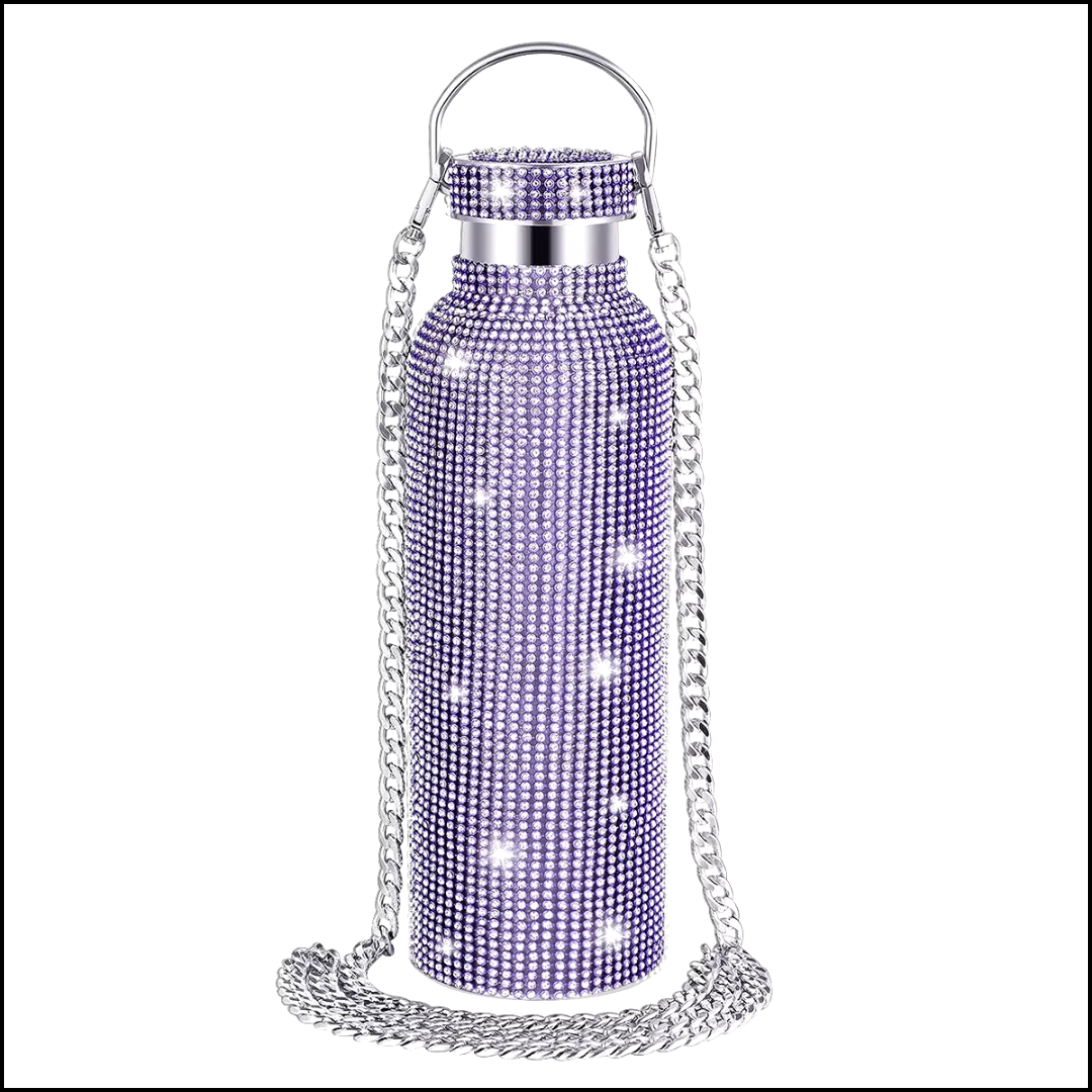 The Diamond Show Bling Tumbler (Purple)