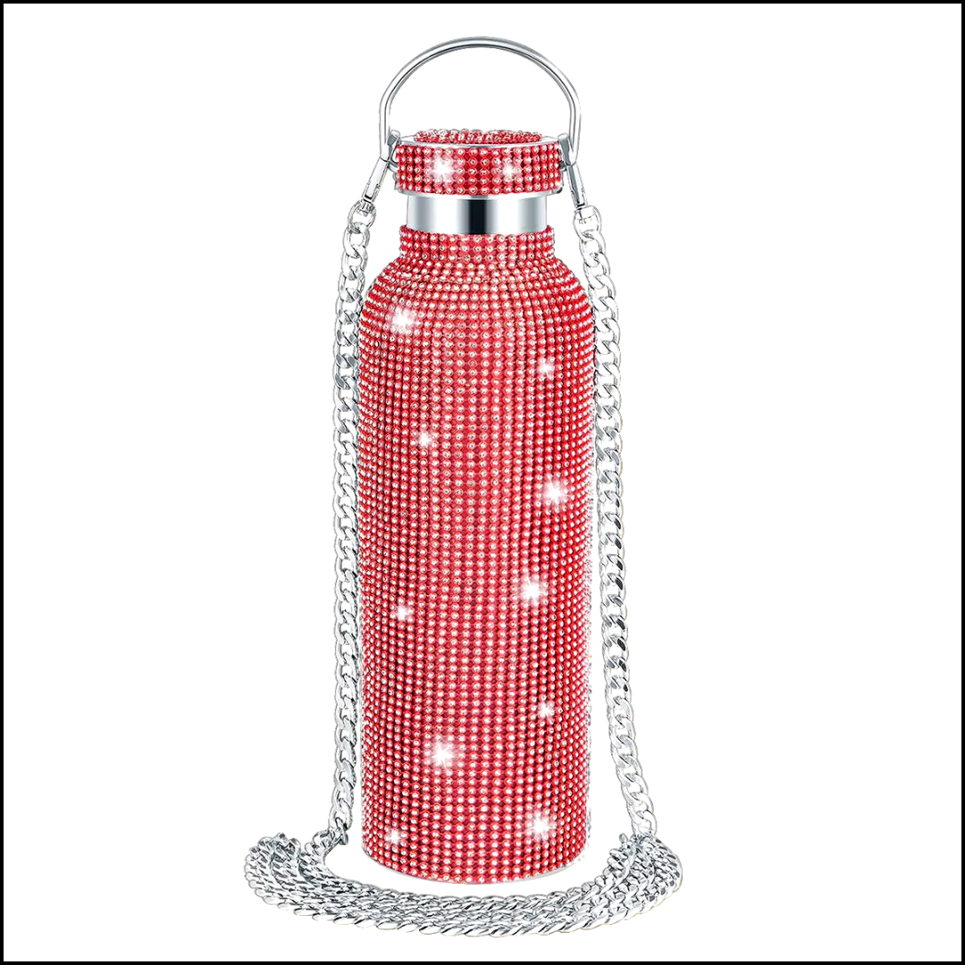 The Diamond Show Bling Tumbler (Red)