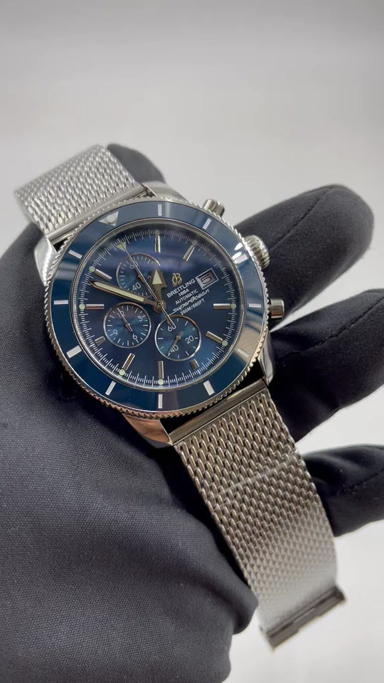 Miniatura: BREITLING SUPEROCEAN AZUL