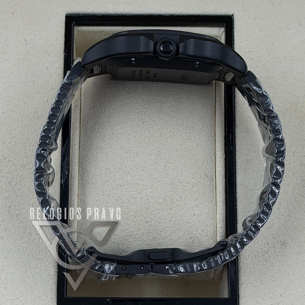 Miniatura: Cartier Santos Dumont Grande Black 2026
