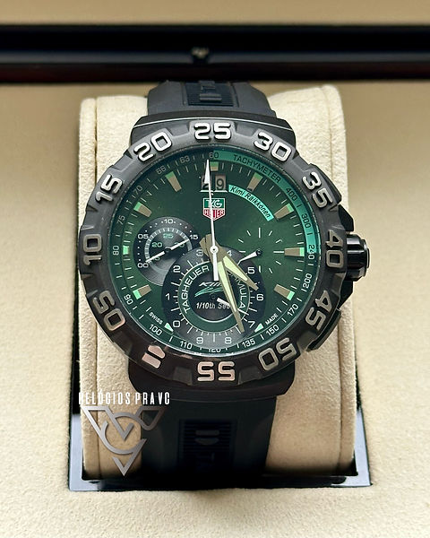 TAG HEUER FORMULA 1 KIMI RAIKKONEN GREEN Relogios Pra VC Relogios Replica Premium
