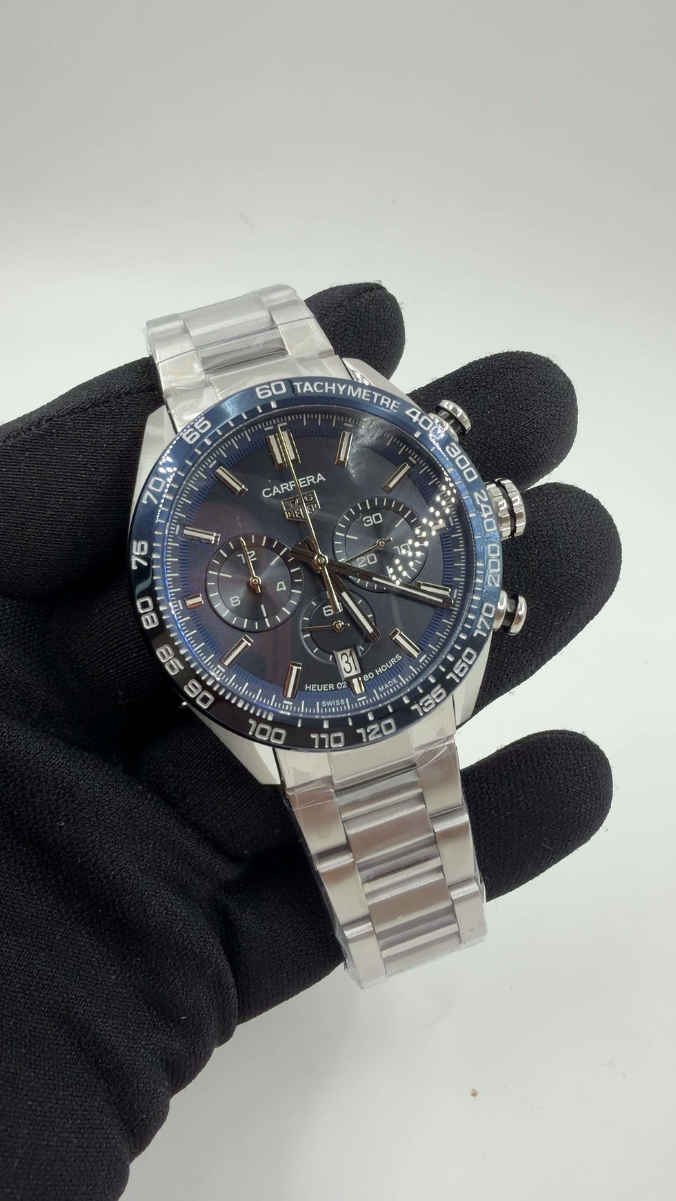 Miniatura: Tag Heuer Carrera Mostrador Azul