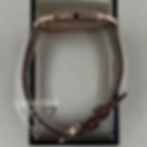 Miniatura: Cartier Santos Dumont Grande Rose Couro Marrom