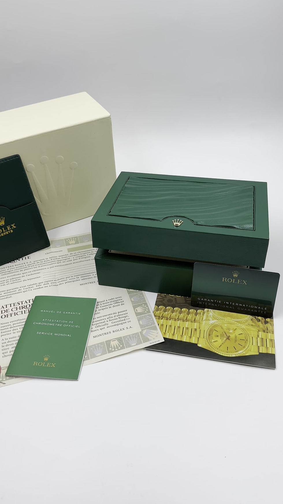 Miniatura: KIT ROLEX SKY-DWELLER +CAIXA R. COM DOCUMENTOS