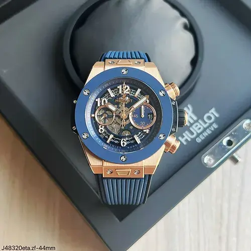 HUBLOT BIG BANG UNICO ROSE E AZUL ETA J48320