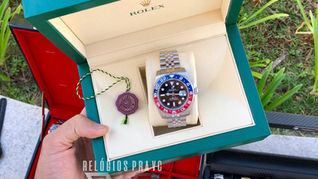 Réplica Relógio Rolex Pepsi