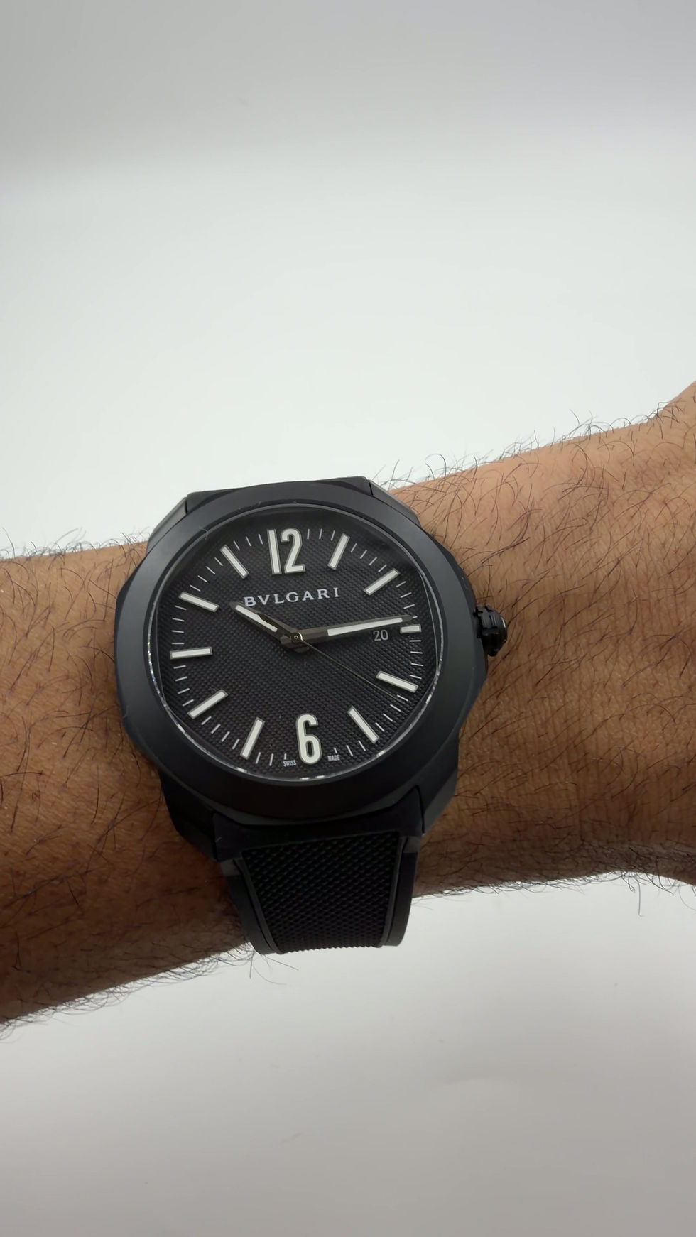 Miniatura: BVLGARI OCTO ALL BLACK