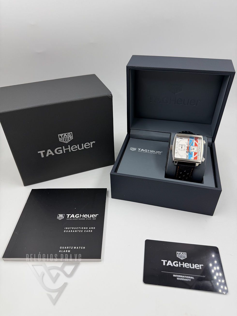 Miniatura: Kit Tag Heuer Monaco + Caixa Com Manuais
