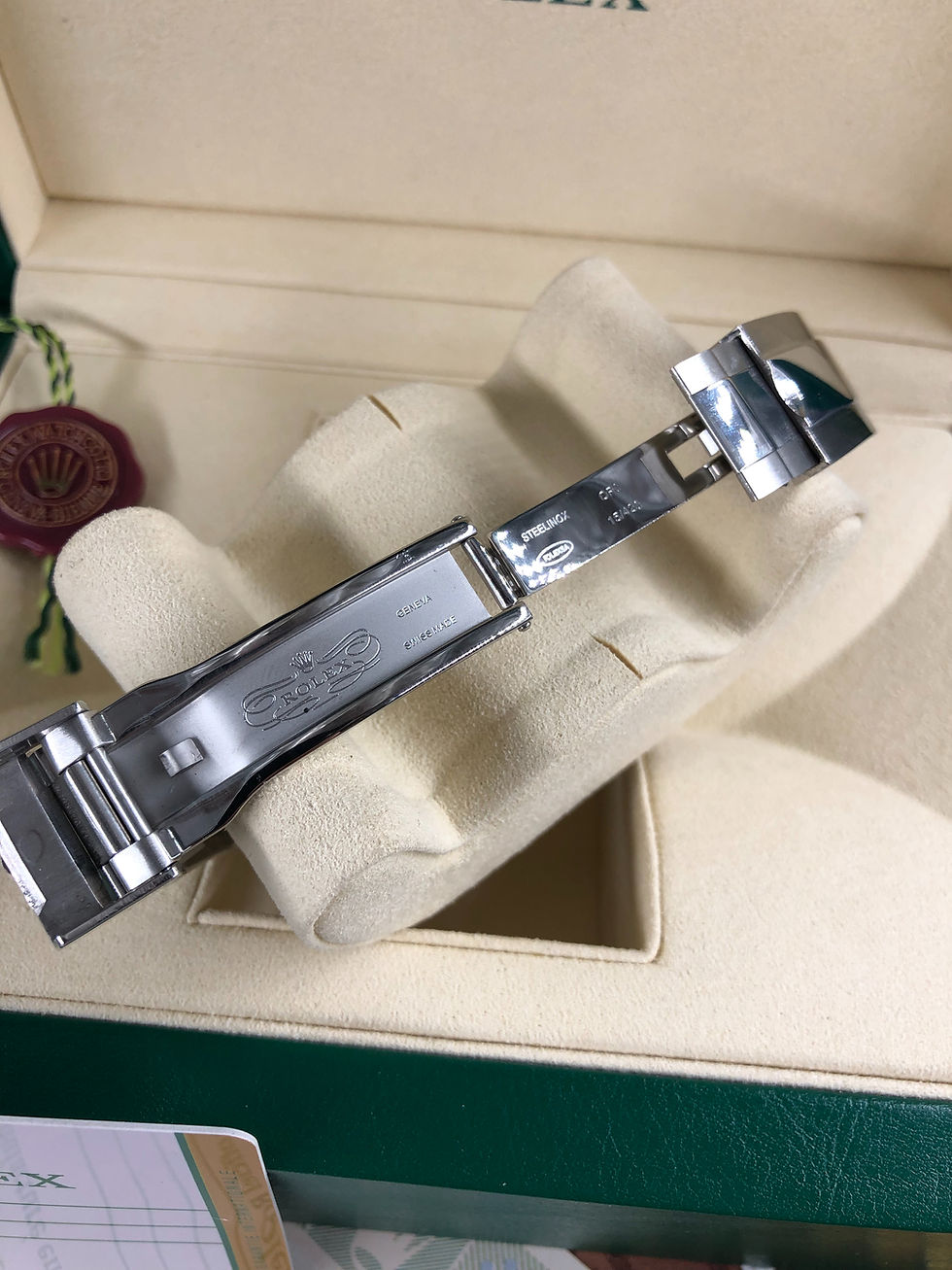 Miniatura: KIT R. YACHT MASTER+CAIXA R. COM DOCUMENTOS
