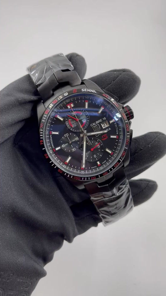 Miniatura: TAG HEUER CALIBRE 16 SENNA ALL BLACK