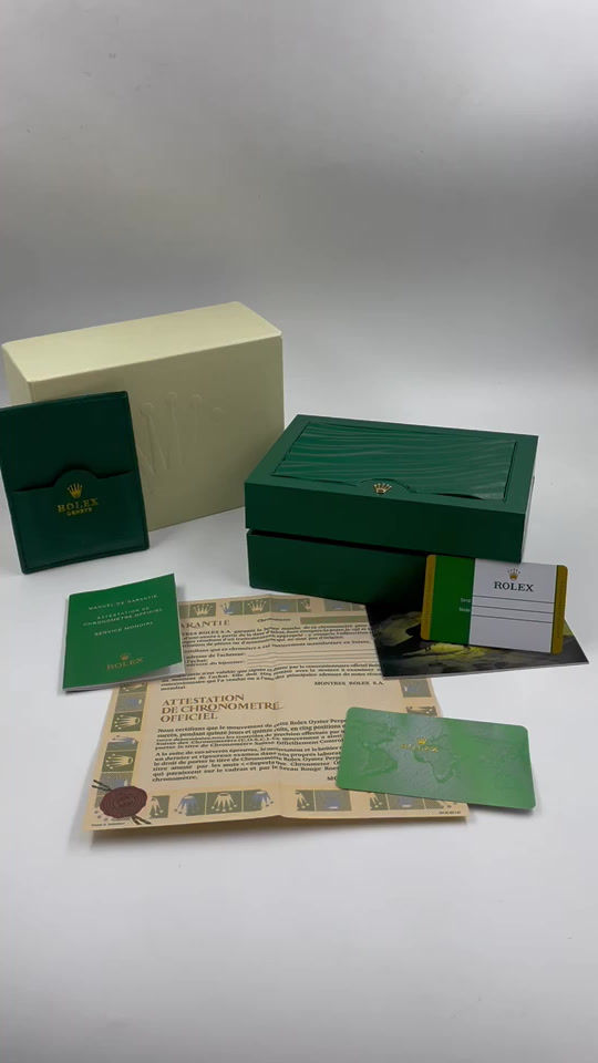 Miniatura: KIT R. DAYDATE GOLD+CAIXA R. COM DOCUMENTOS