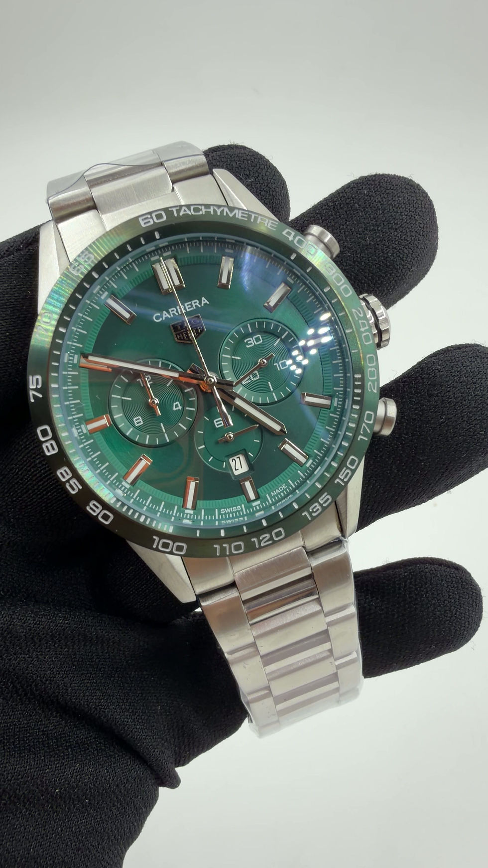 Miniatura: Tag Heuer Carrera Mostrador Cinza