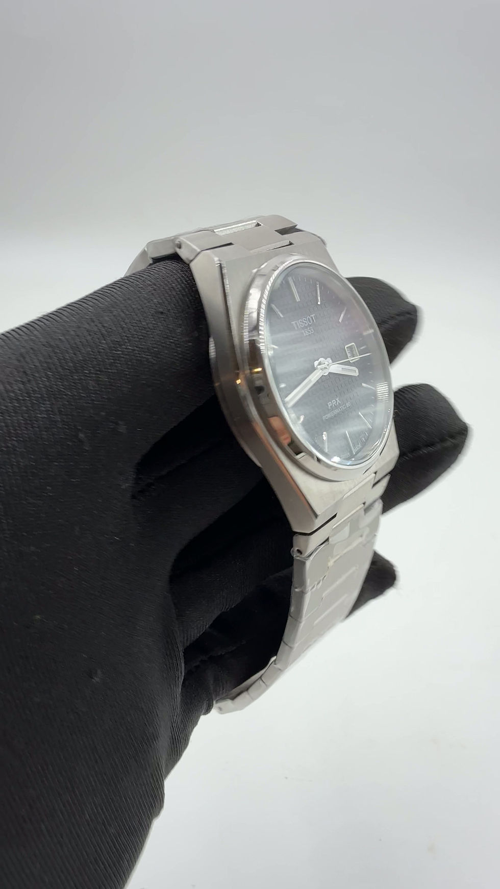 Miniatura: TISSOT PRX PRATA E PRETO